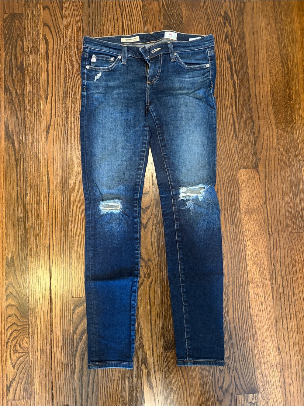 AG Adriano Goldschmied The Legging Ankle Super Skinny Ankle Denim 25R